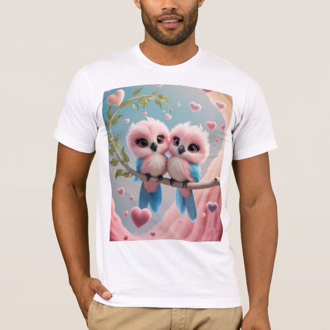 T-shirt homme Inséparables (Devant)