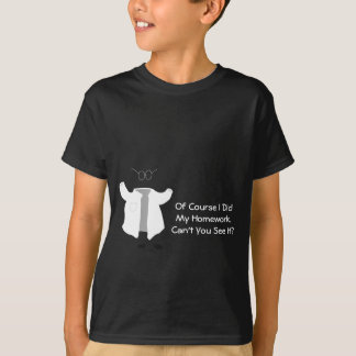 T-shirt Homme Invisible Drôle Manquant De Travail À La Mai