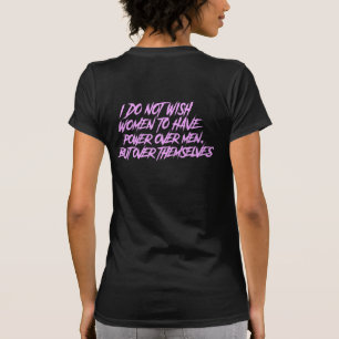 T-shirt Homme Je me sens comme une femme version unique TS