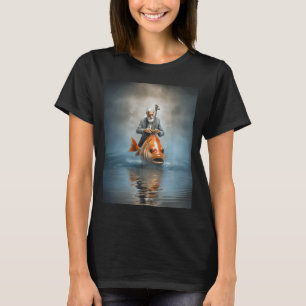T-shirt Homme jouant de la basse