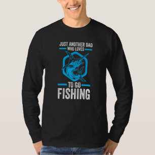 T-shirt Homme Juste Un Père Qui Aime Pêcher Poisson Père P