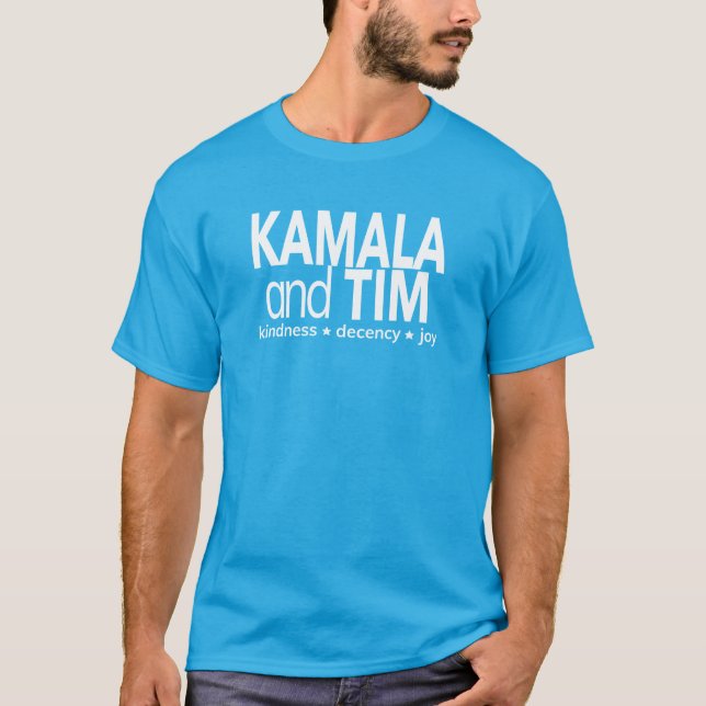 T-shirt homme Kamala et Tim 2024 (Devant)