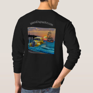 T-shirt homme L/S avec l'image de IslandDigitalArt