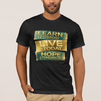 T-shirt homme Learn Live Hope