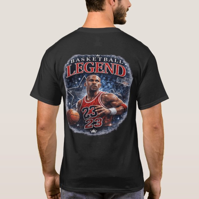 T-Shirt Homme Légende du Basket (Dos)