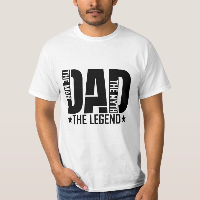 T-shirt homme légende papa (Devant)