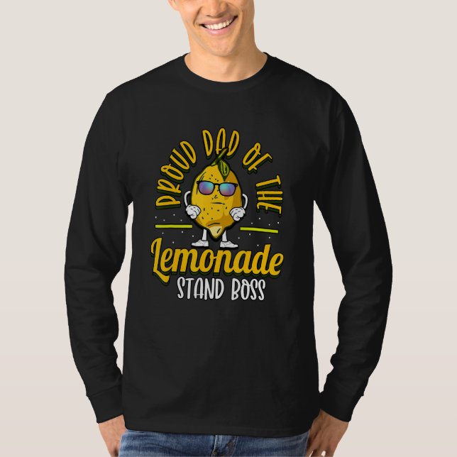 T-shirt Homme Lemonade Stand Security Papa (Devant)