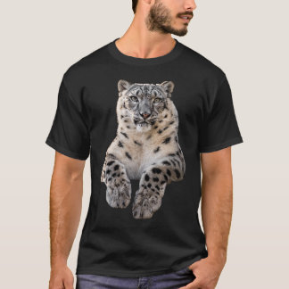 T-shirt homme léopard des neiges