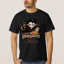 T-shirt homme "Les vampires ont également besoin d