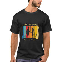 T-shirt homme Live in Love