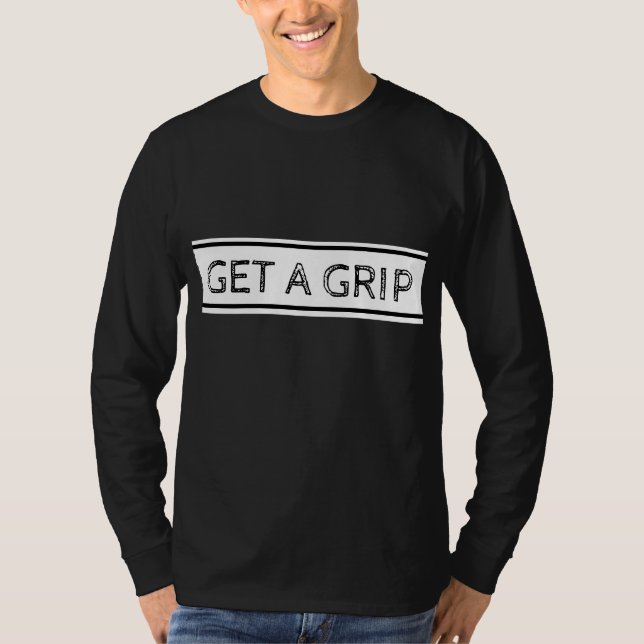 T-shirt homme long manches (Devant)