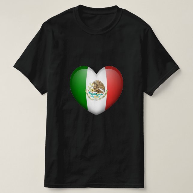 T-Shirt Homme Love Mexico (Design devant)