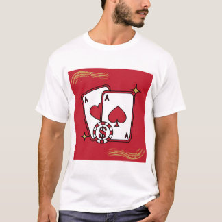 T-Shirt Homme Lucky Poker As Casino