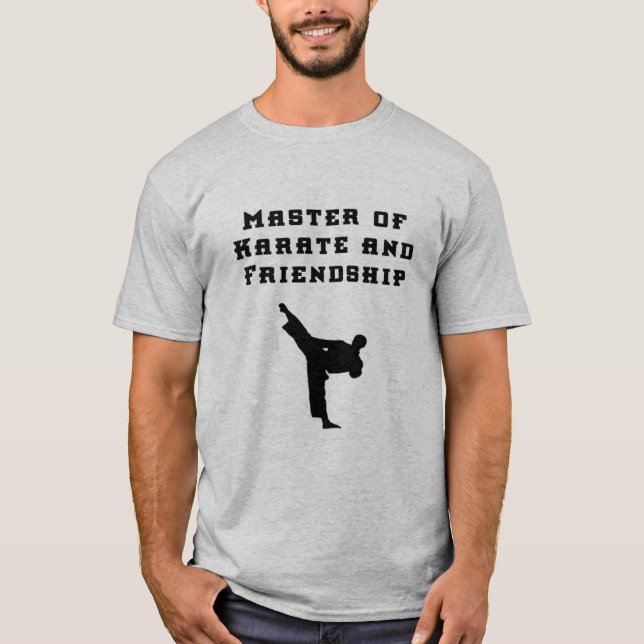 T-shirt homme "Maître du Karaté et de l'amitié" (Devant)