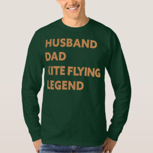 T-shirt Homme Mari Papa Kite Flying Legend Funny Kite