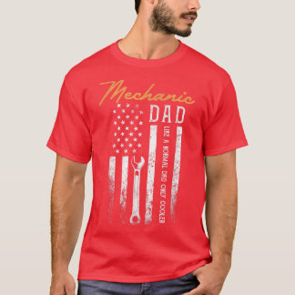 T-shirt Homme Mécanicien Papa Comme Un Papa Normal Seuleme