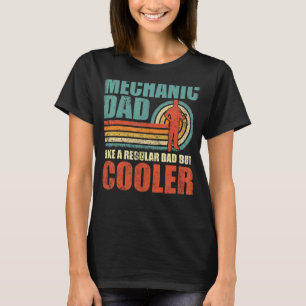 T-shirt Homme Mécanicien Papa Comme Un Père Régulier Mais