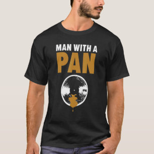 T-shirt Homme Mens Avec Un Pan Or Prospectant Miner L'Expl