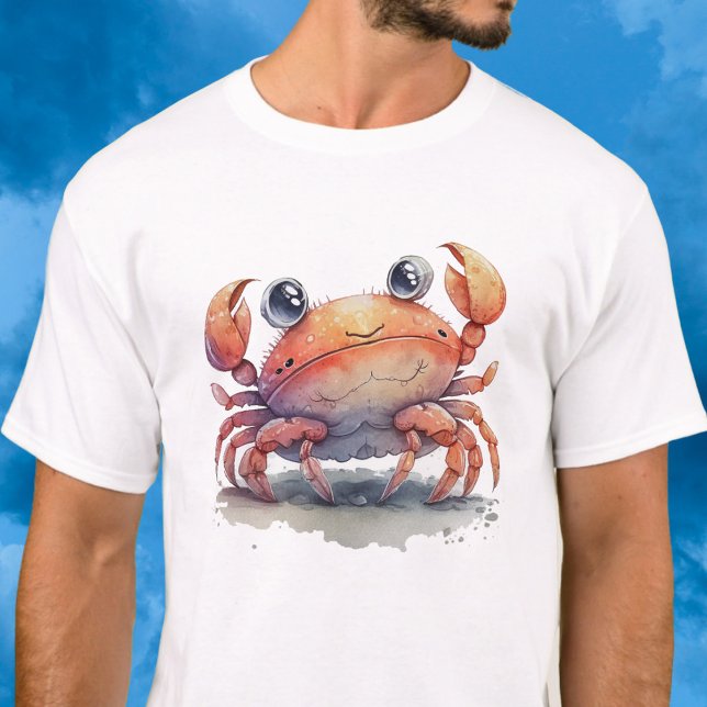 T-shirt homme mignon crabe (Créateur téléchargé)