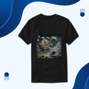 T-shirt Homme moderne tendance temps Sky Surreal