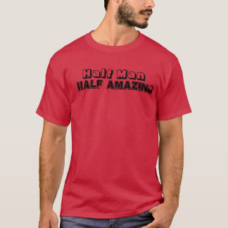 T-shirt Homme moitié moitié Incroyable2