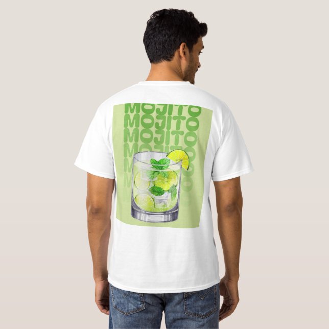 T-shirt homme Mojito (Dos entier)