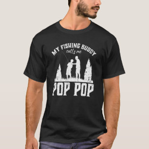 T-shirt Homme Mon Ami De Pêche M'appelle Pop Pop G