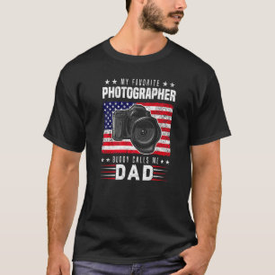 T-shirt homme Mon meilleur ami de photographie m'a