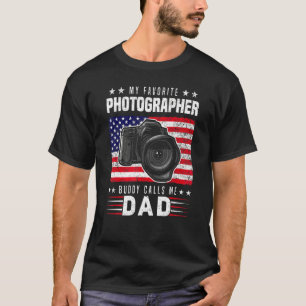T-Shirt Homme Mon Meilleur Ami Photographe M'appel