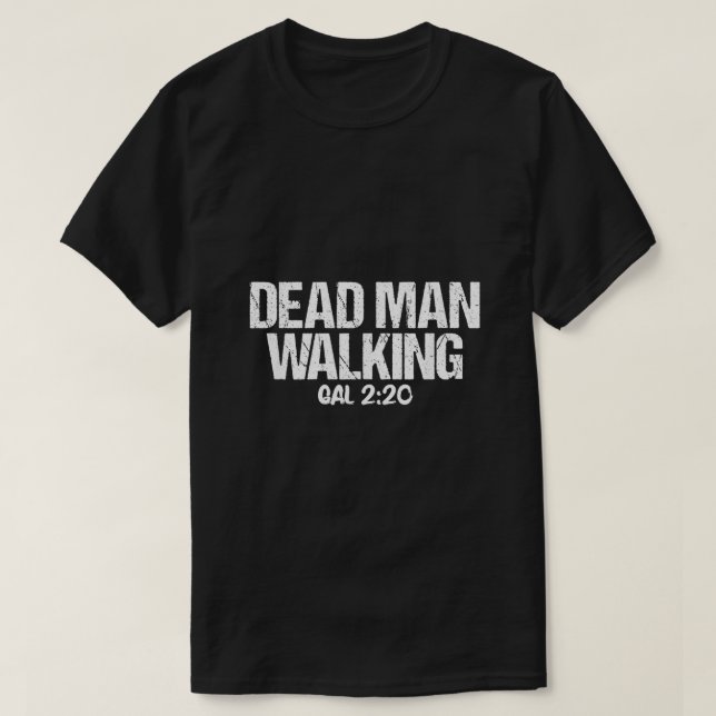 T-shirt Homme mort marchant Galates (Design devant)