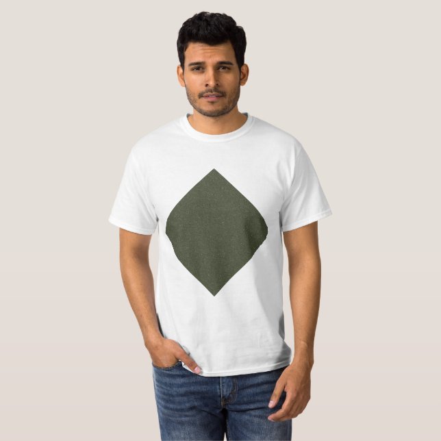 T-shirt homme Moss Green Diamond (Devant entier)