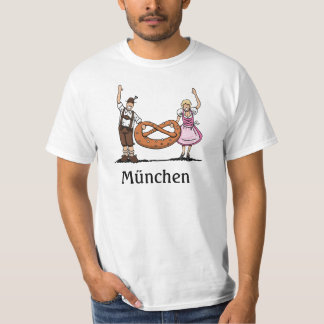 T-shirt homme München Couple Pretzel