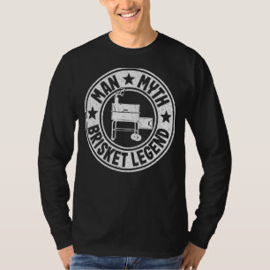 T-shirt Homme Mythe Brisket Légende Papa Barbecue Grilling