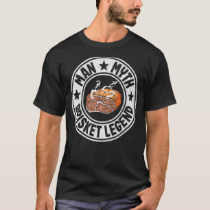T-shirt Homme Mythe Brisket Légende Papa Barbecue Grilling