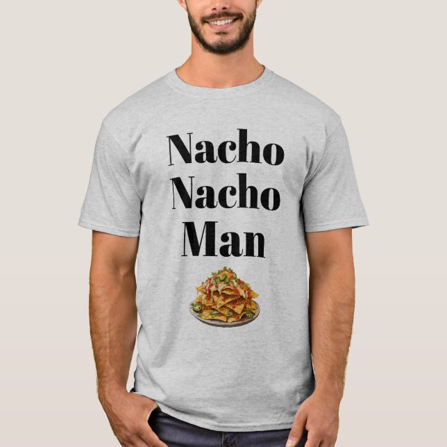 T-shirt homme Nacho Nacho (Devant)