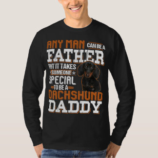 T-shirt Homme N'Importe Quel Homme Peut Être Père Quelqu'U