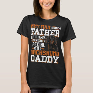 T-shirt Homme N'Importe Quel Homme Peut Être Père Quelqu'U