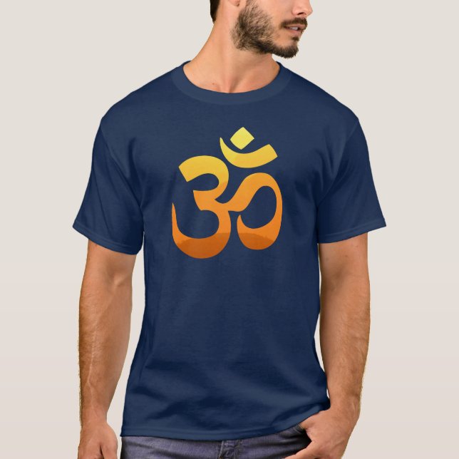 T-shirt homme Om Mantra Symbole Yoga Asana Relax (Devant)