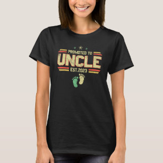 T-shirt homme Oncle promu 2023 Bientôt Oncle Nouve