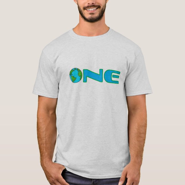 T-shirt homme ONE Earth (Devant)