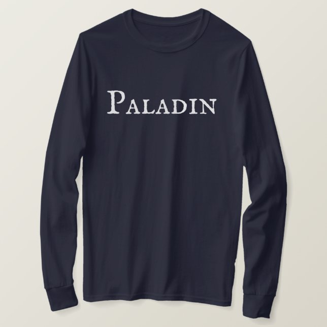 T-shirt homme "Paladin" RPG Tabletop Games (Design devant)