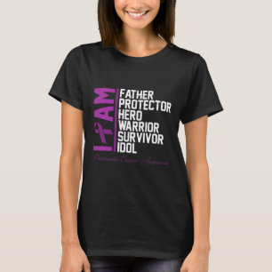 T-shirt Homme Pancréatique Cancer Sensibilisation Je suis