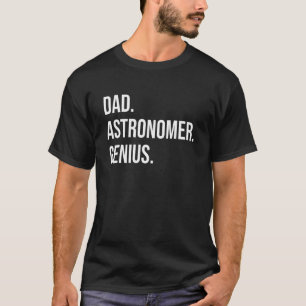 T-shirt Homme Papa Astronome Genius Père