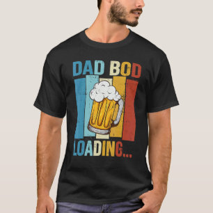 T-shirt Homme Papa Bod Chargement Vintage Boire Bière Père