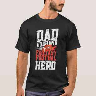 T-shirt Homme Papa Mari Fantastique Héros de Football Fant