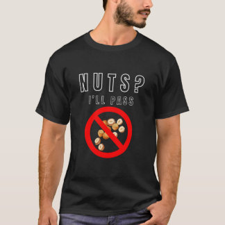 T-shirt homme "Pas de noix autorisées"