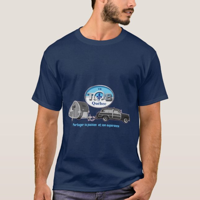 t-shirt homme passion & expérience (Devant)