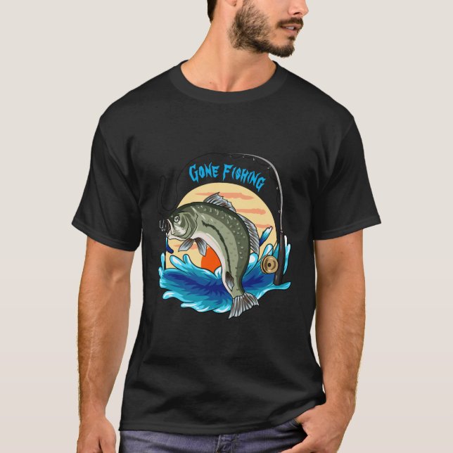 T-shirt homme pêche (Devant)