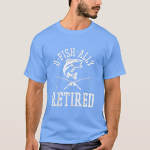 T-shirt Homme Pêcheur Ohfish Retraité Funny Pêche Re