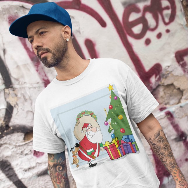 T-shirt homme père Noël drôle (Créateur téléchargé)